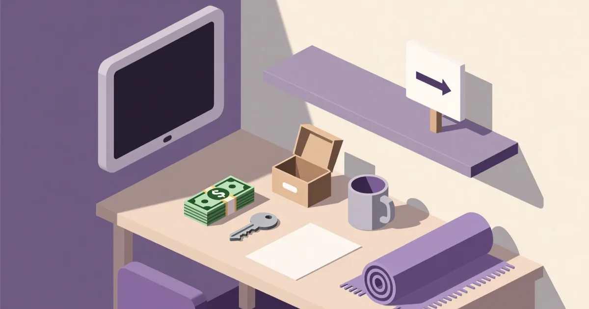 Illustration for the guide: Deposit, handover and the day the tenant moves in
