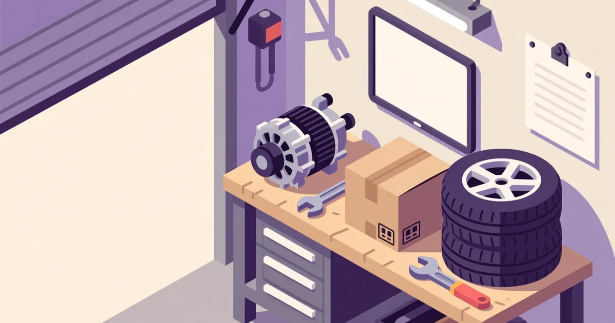 Illustration for the guide: How to sell car parts in Romania fast and safely