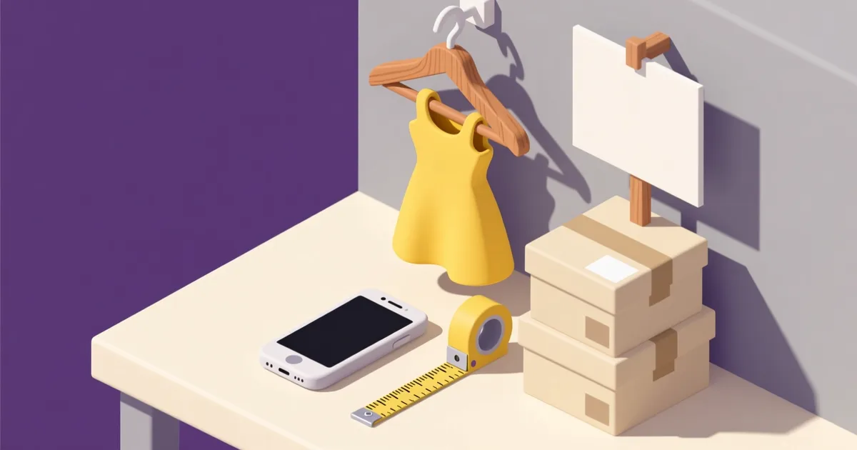 Illustration for the guide: How do you photograph and describe kids' clothing so buyers message?