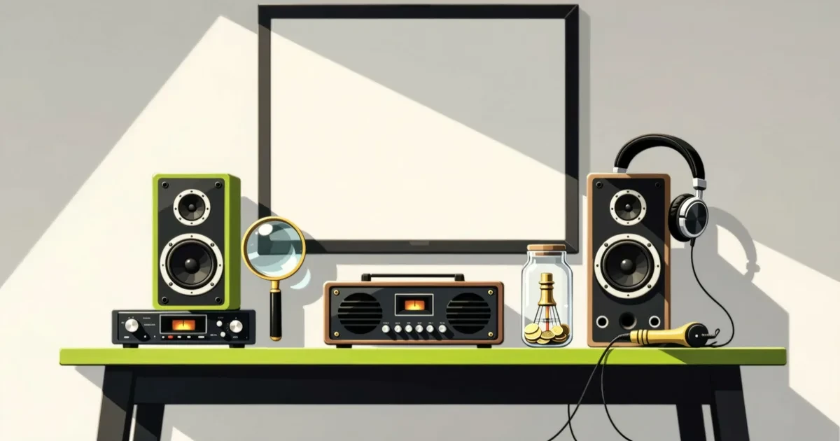 Ilustracja do poradnika: Jak wycenić używany sprzęt audio krok po kroku