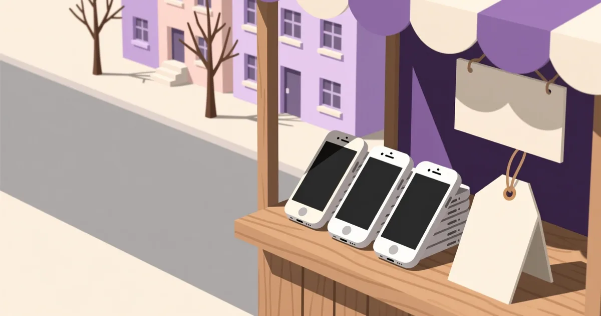 Ilustrație pentru ghid: Telefoane second hand în Timișoara: cartiere, prețuri și unde cauți
