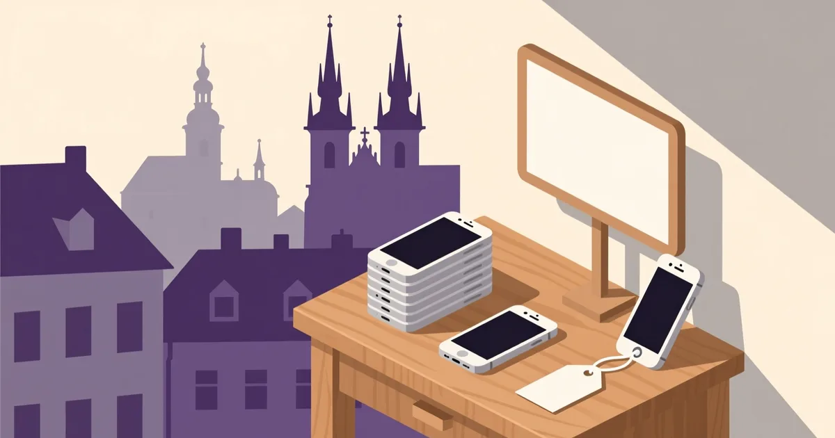 Ilustrace k průvodci: Použité telefony v Plzni: čtvrti, ceny a kde hledat