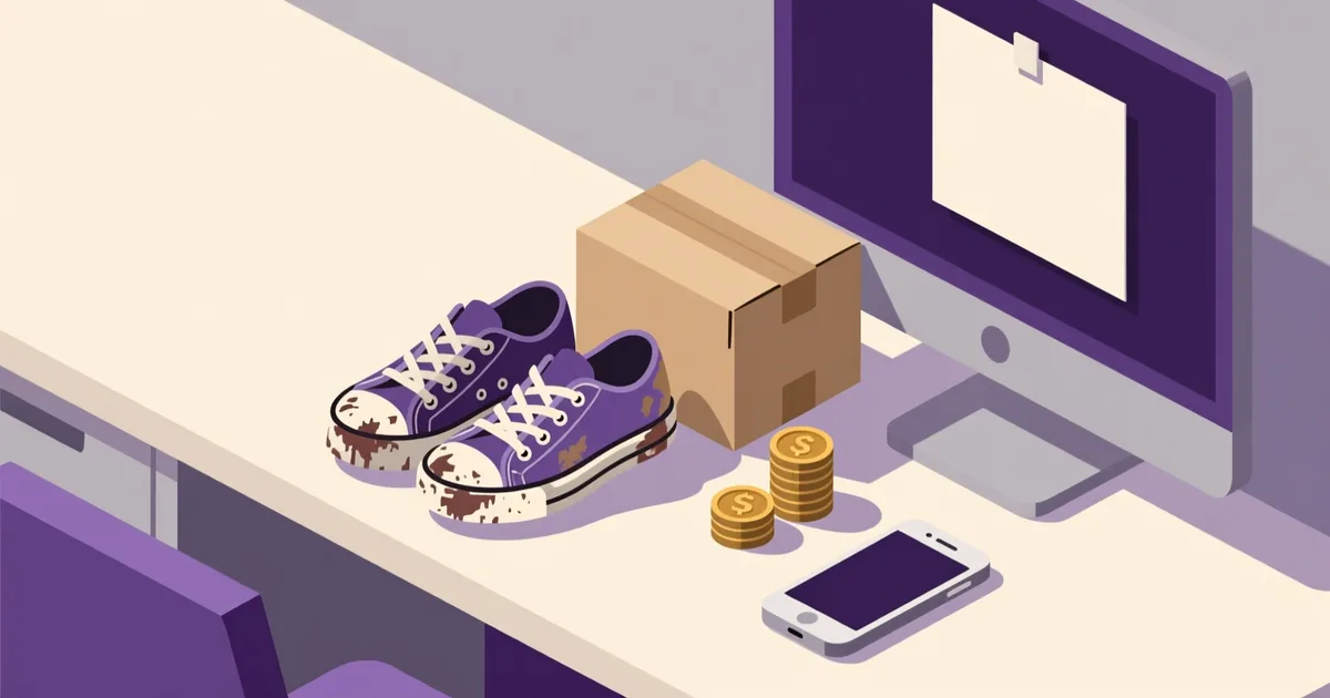 Illustration for the guide: How to sell second-hand shoes in Bulgaria: fast and without the risk