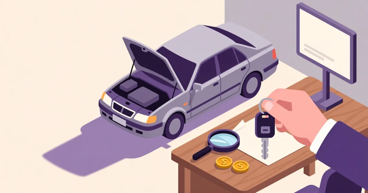 Illustration for the guide: How to buy a used car: where to look, what to check, and how much to pay