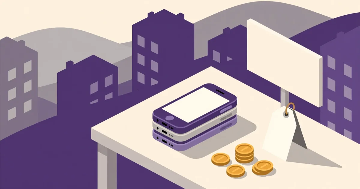 Ilustrație pentru ghid: Telefoane second hand în Cluj-Napoca: cartiere, prețuri și unde cauți