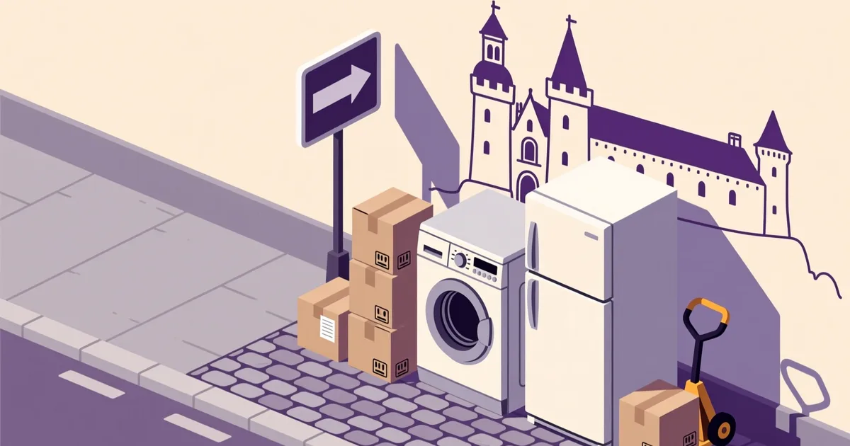 Ilustracja do poradnika: Używany sprzęt AGD w Krakowie: dzielnice, ceny, gdzie szukać