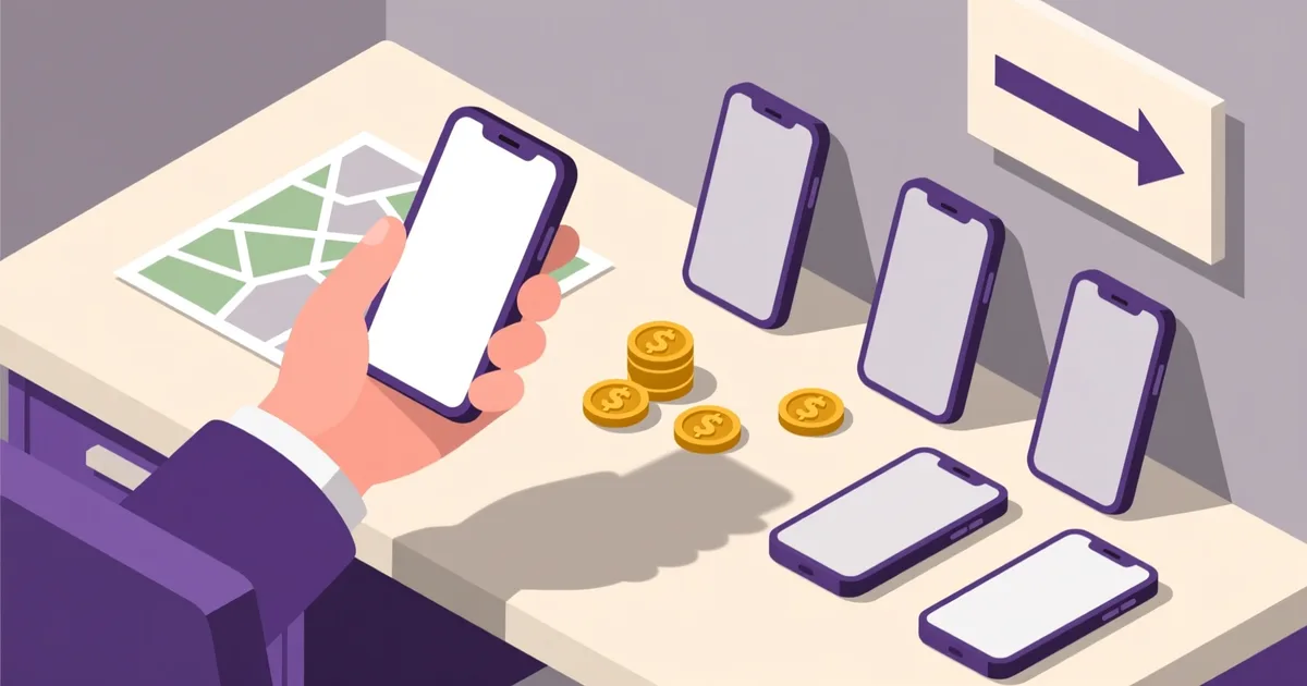 Illustration for the guide: Used phones in Netanya: districts, prices and where to look