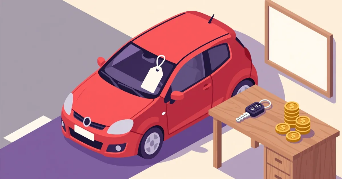 Illustration for the guide: How to sell a used car quickly and without risk