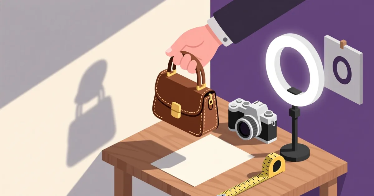 Illustration for the guide: How to photograph and describe accessories so the listing gets messages