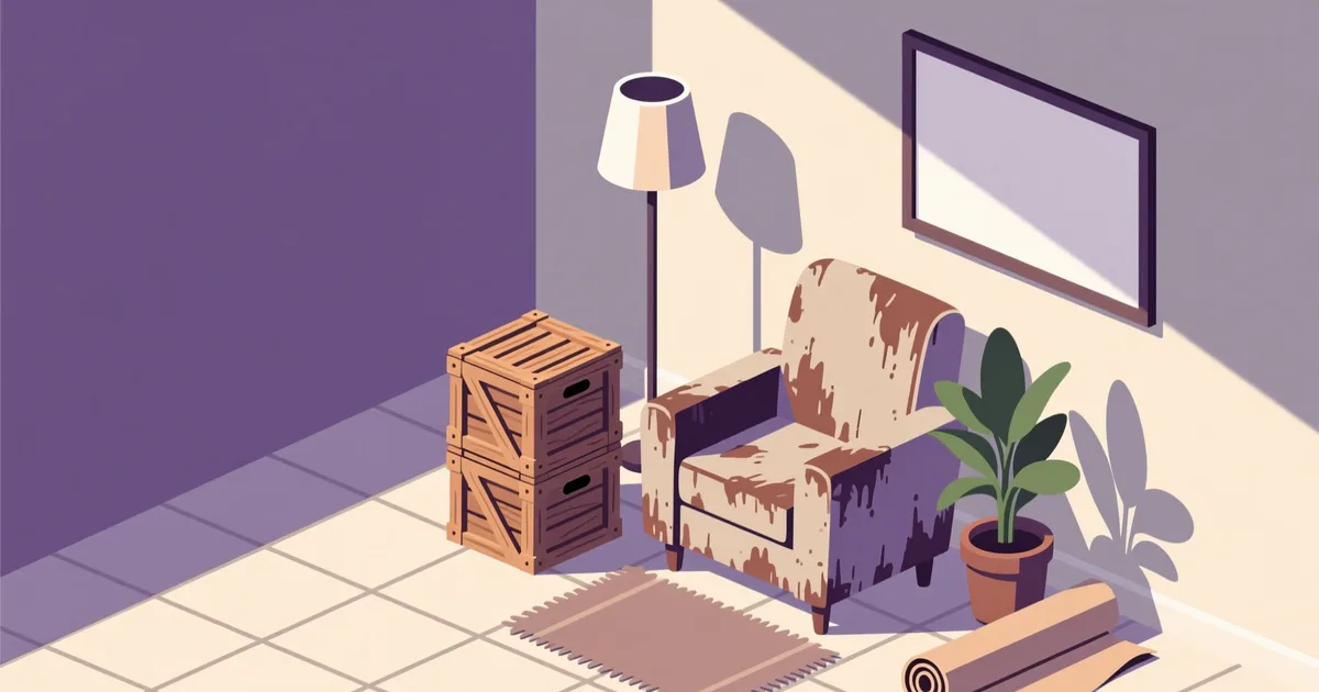 Illustration for the guide: Used Furniture in Ashdod: Neighborhoods, Prices, and Where to Look