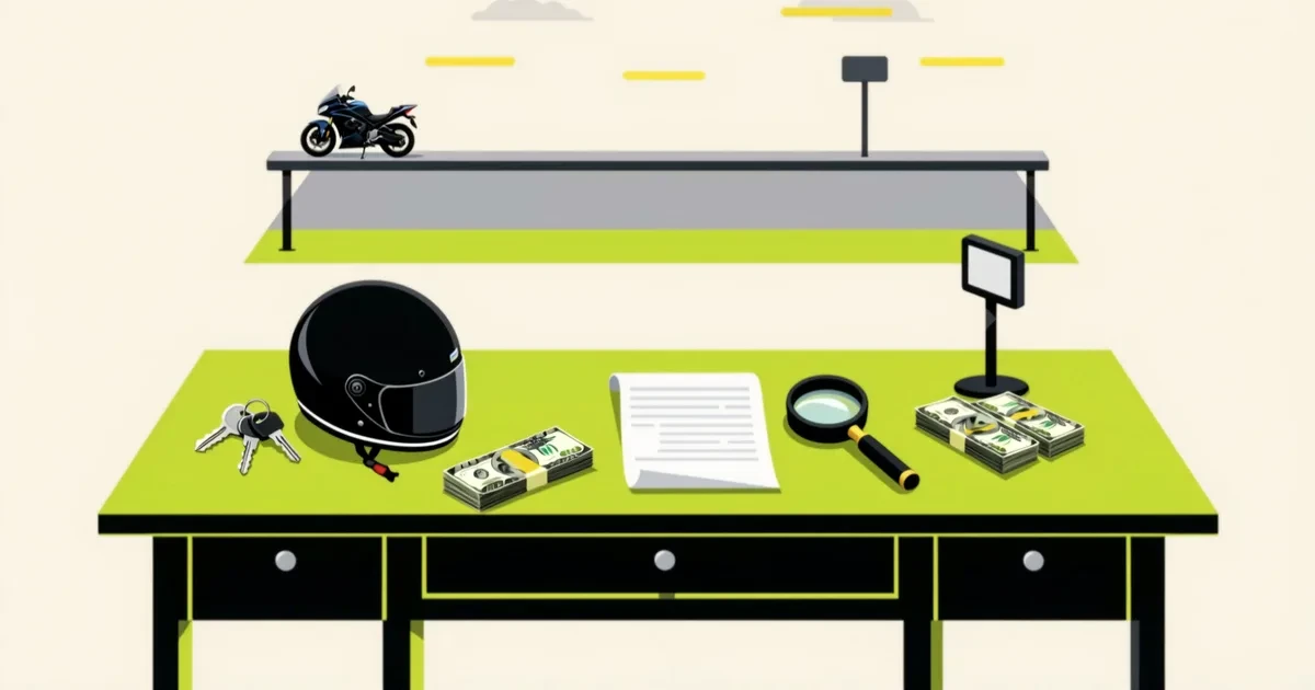 Ilustrácia k návodu: Ako kúpiť ojazdenú motorku bez podvodníkov: varovné signály a ochrana