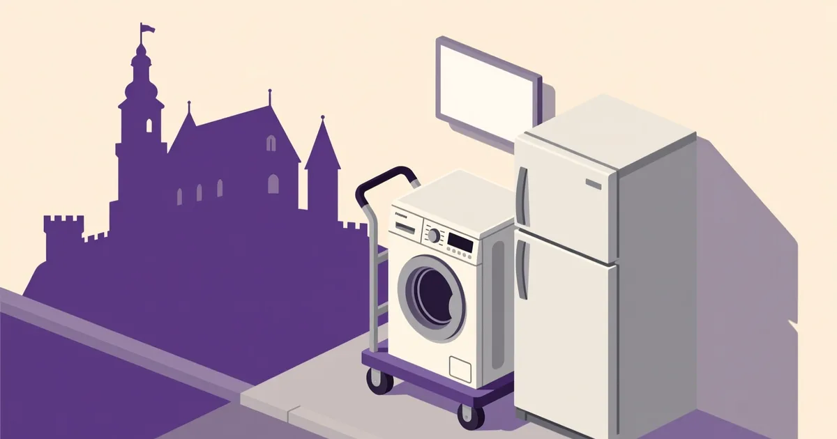 Ilustrace k průvodci: Použité spotřebiče v Brně: čtvrti, ceny a kde hledat