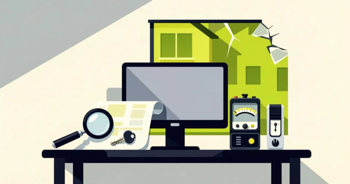 Ilustrație pentru ghid: Ce verifici la vizionarea unui apartament?