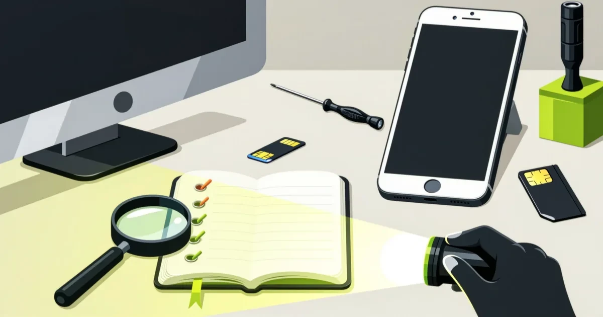 Illustration for the guide: How to check a used phone and buy safely: checklist