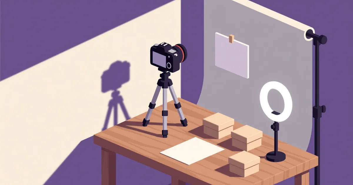 Ilustracija za vodič: Kako fotografirati in opisati oglas za dodatke
