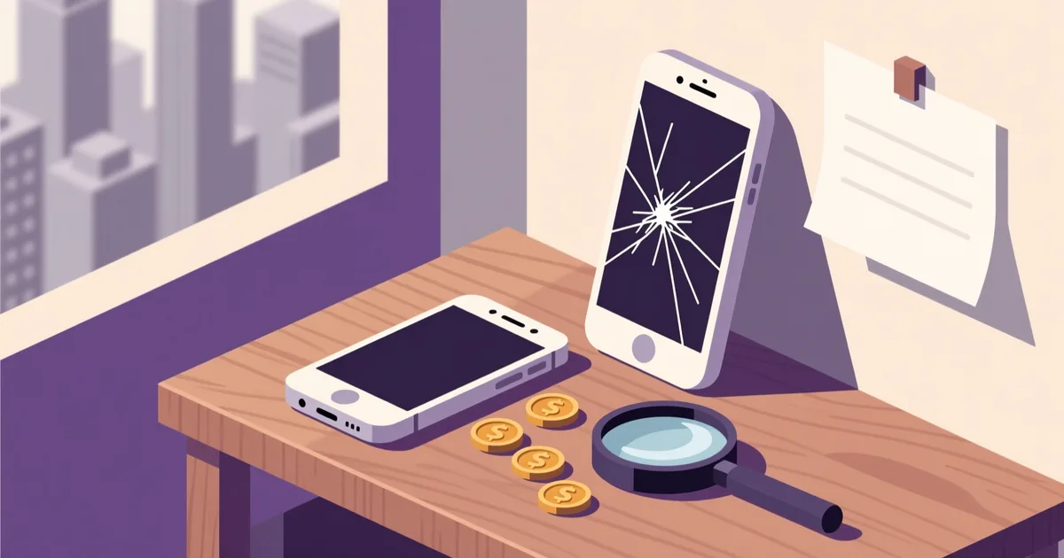 Ilustrácia k návodu: Na čo si dať pozor pri inzerátoch na použité telefóny v Žiline?