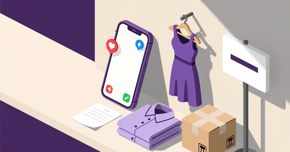 Ilustrácia k návodu: Ako predať dámske oblečenie rýchlo: inzerát, ktorý dostane správy