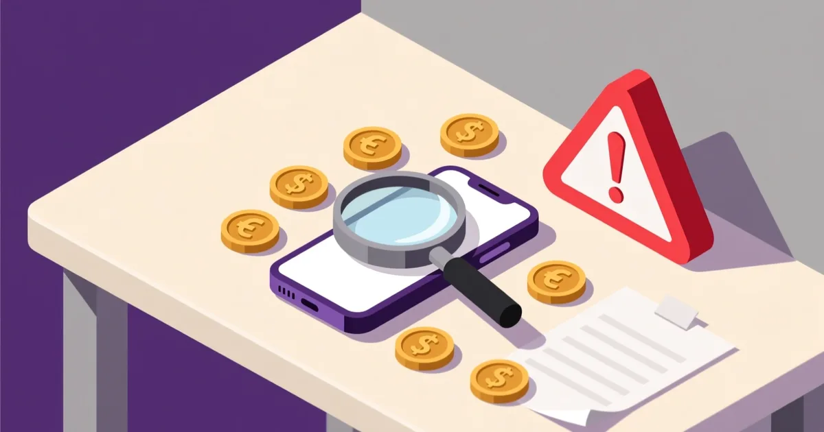 Illustration for the guide: How to read a listing and spot a scam