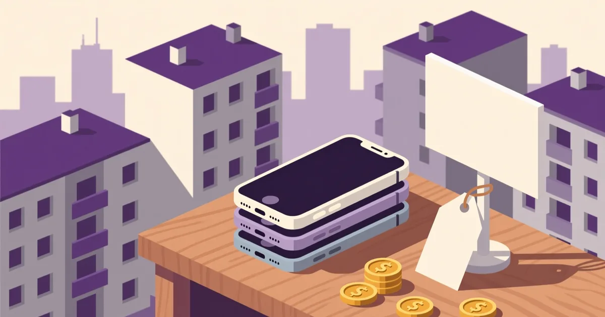 Ilustrație pentru ghid: Telefoane second hand în Iași: cartiere, prețuri și unde cauți