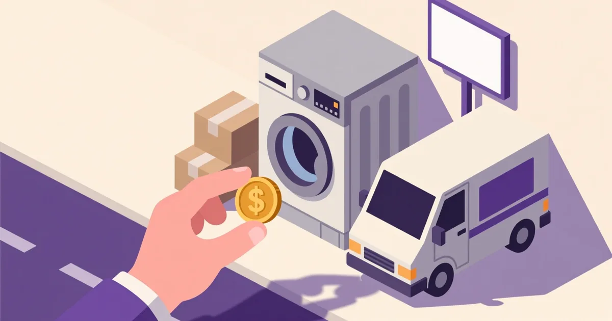 Illustration for the guide: How to Sell Used Home Appliances in Poland Safely