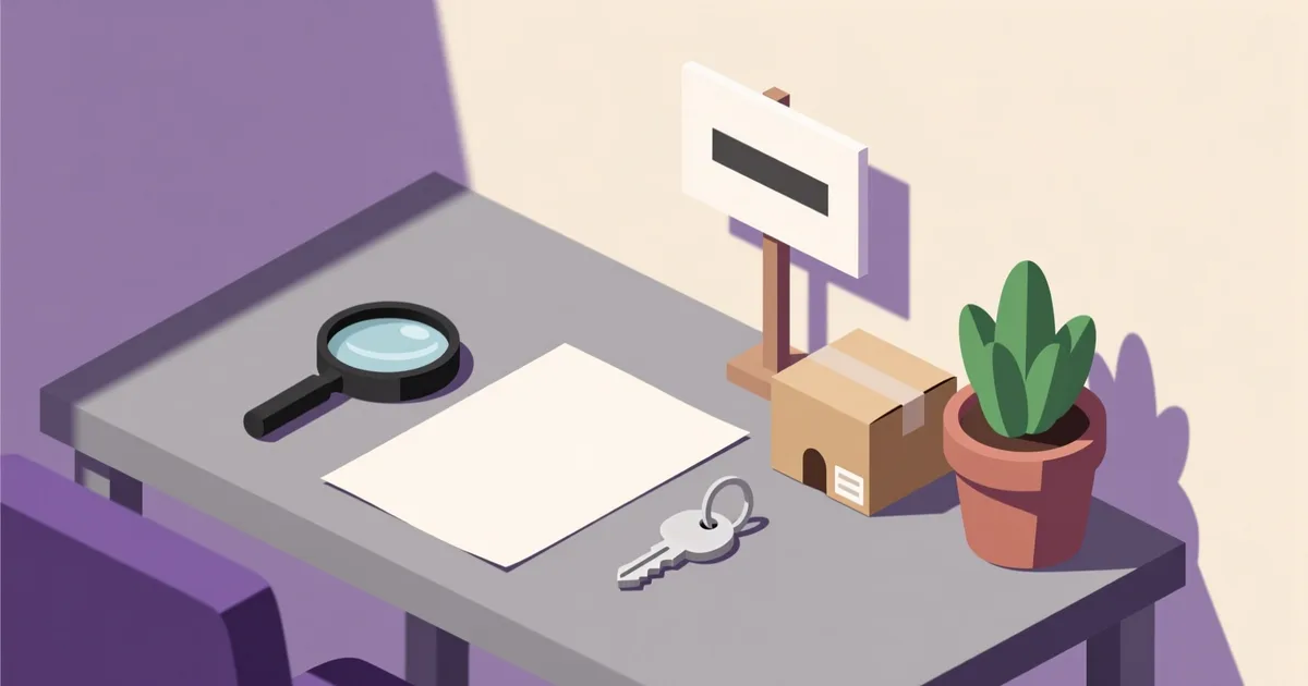 Illustration for the guide: How to read a removals listing before you contact anyone