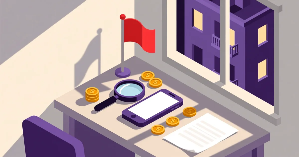 Illustration for the article: How to read an ad and spot a scam