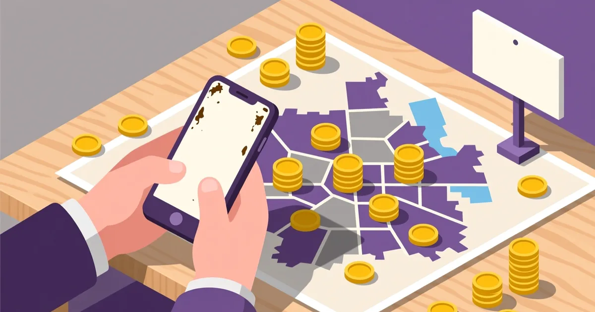 Ilustracja do poradnika: Jak kształtują się ceny używanych telefonów w poszczególnych dzielnicach?