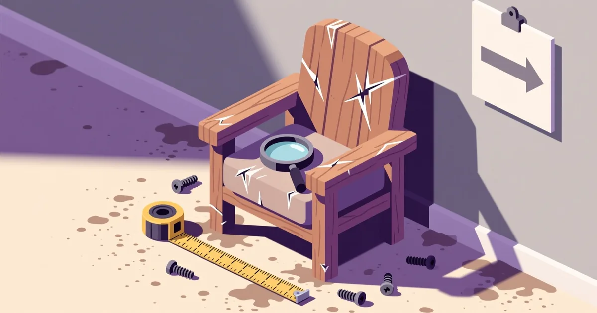 Ilustrácia k návodu: Na čo si dať pozor, keď chcete kúpiť použitý nábytok?