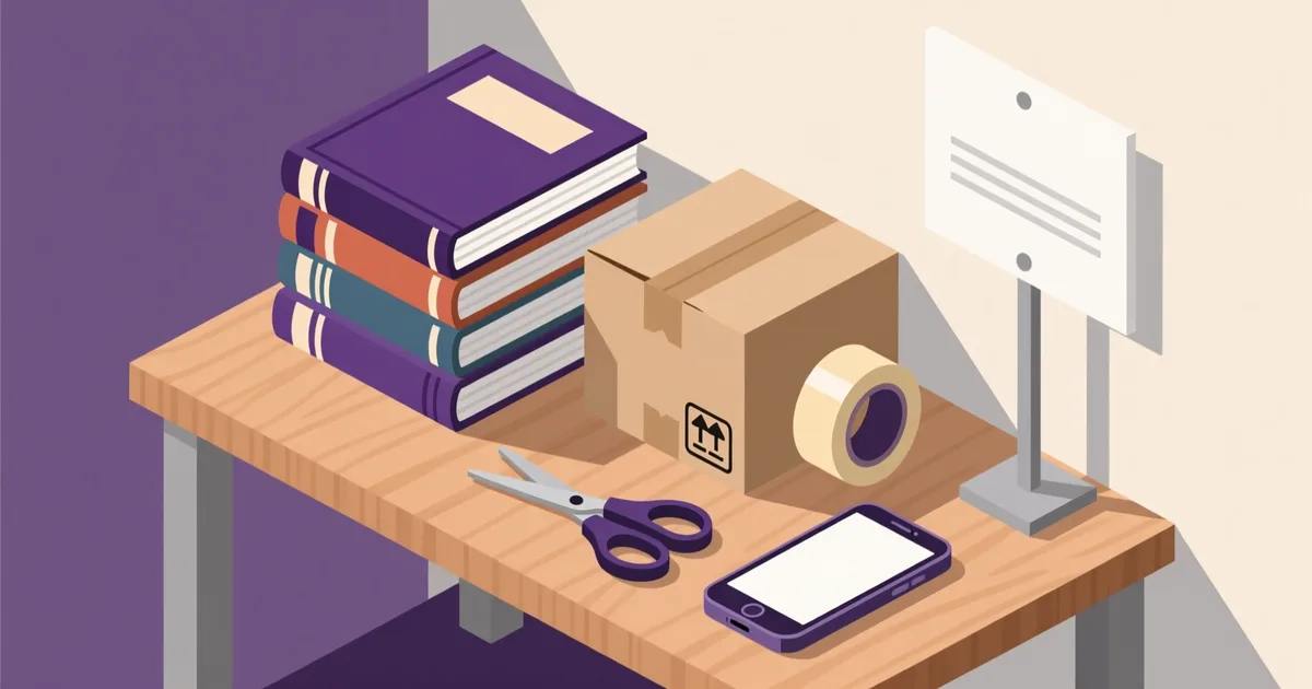Illustration for the article: Selling Books: How to Do It Fast and Risk-Free