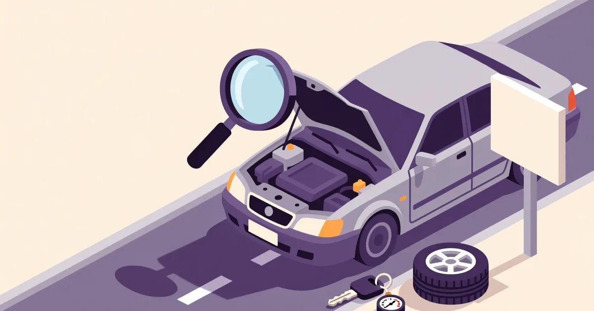 Ilustrácia k návodu: Čo skontrolovať, keď idete kúpiť ojazdené auto?