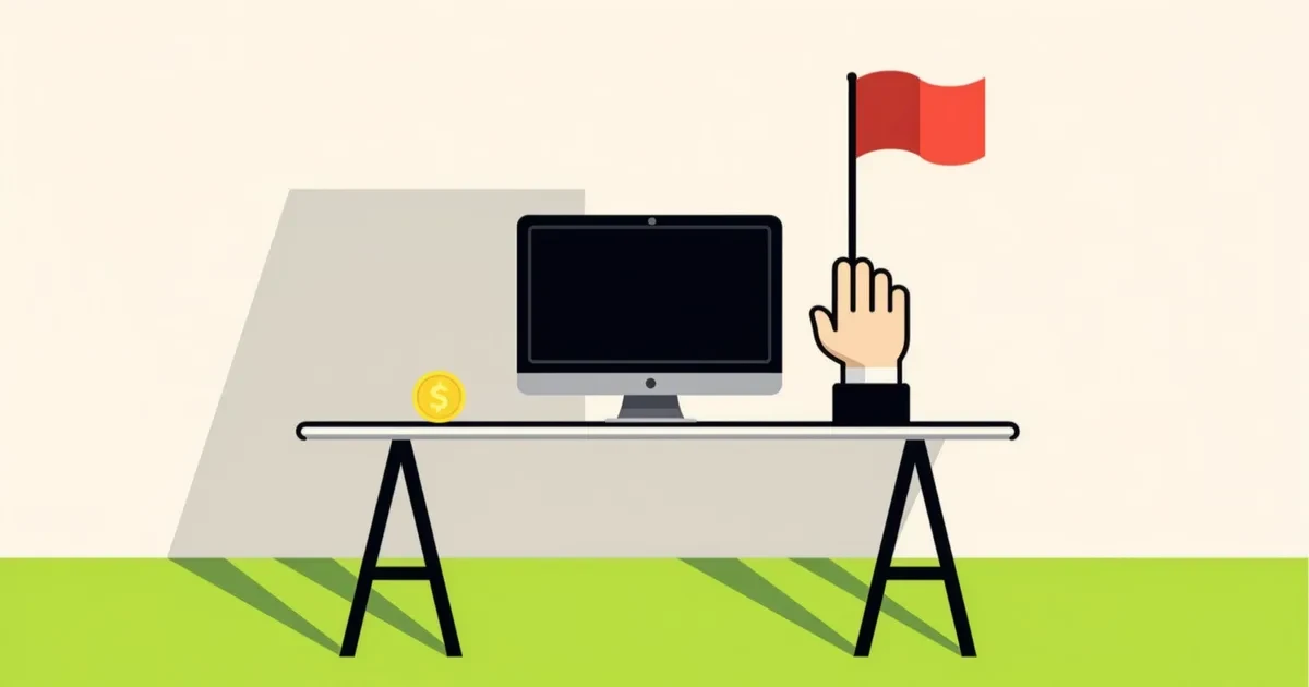 Illustration for the guide: Red flags: a price that is too good to be true