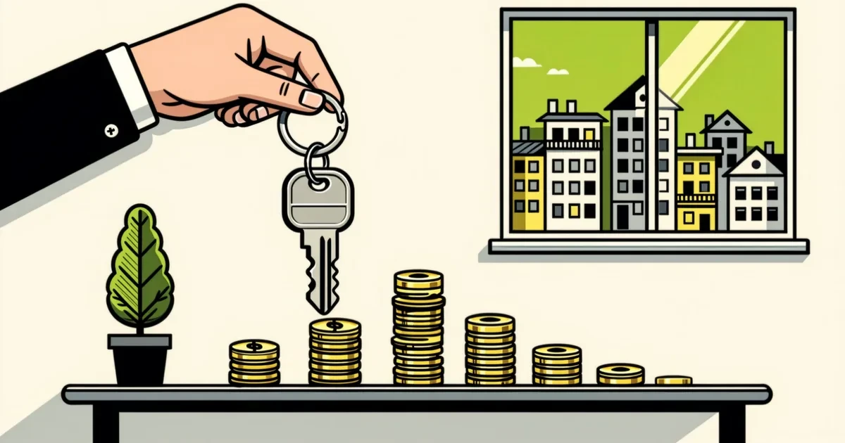 Illustration for the guide: How do rents differ between districts?