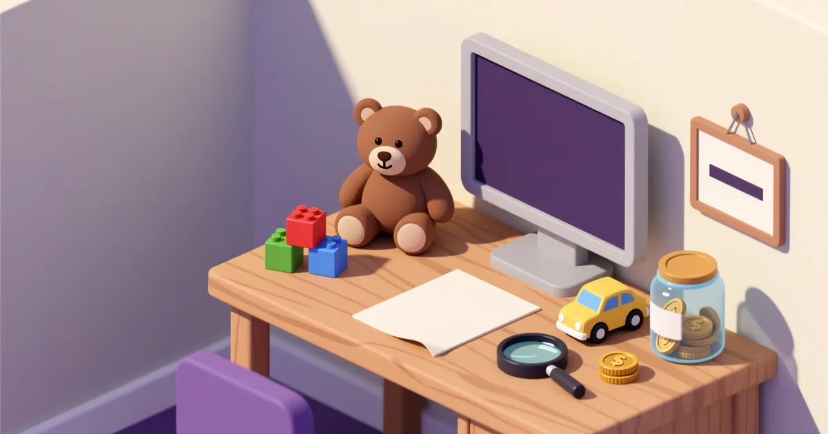 Ilustrace k průvodci: Jak koupit použité hračky: kde hledat, co zkontrolovat a kolik zaplatit