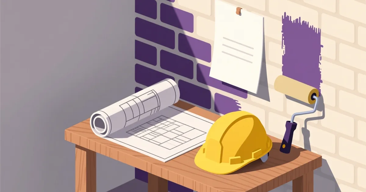 Illustration for the guide: How to offer renovation services in Slovakia