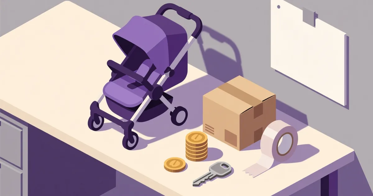 Ilustrație pentru ghid: Cum vinzi un cărucior second hand rapid și fără riscuri