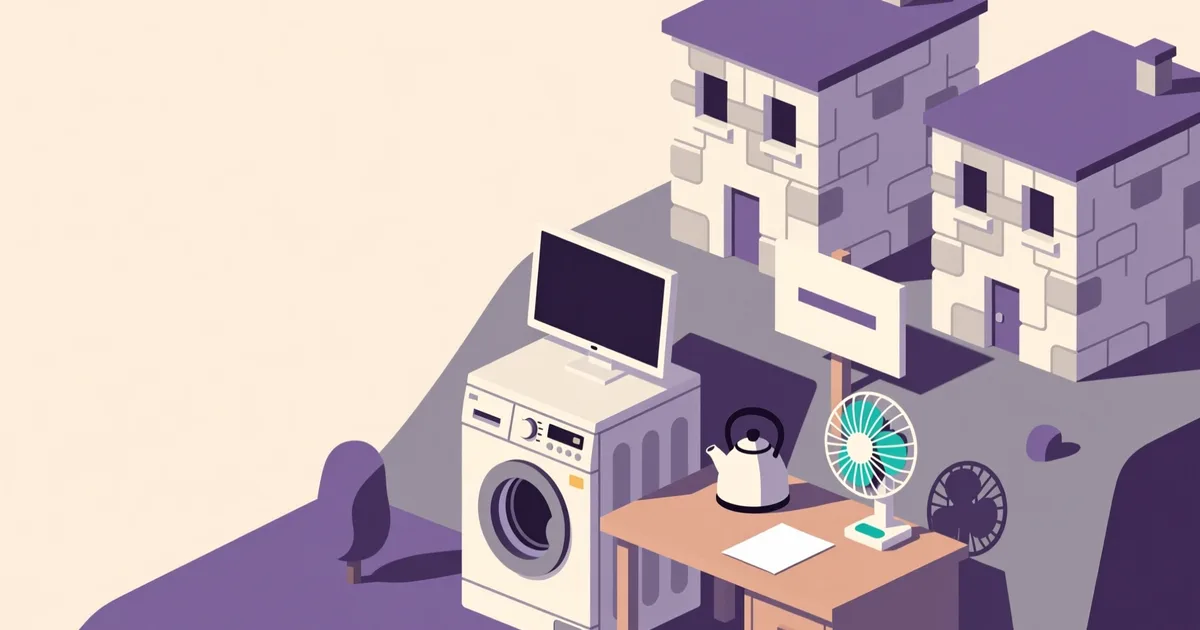 Illustration for the guide: Used Home Appliances in Jerusalem: Neighborhoods and Prices