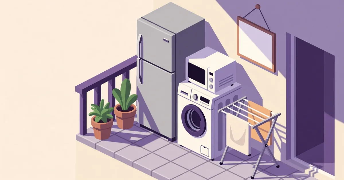 Illustration for the guide: Used Home Appliances in Bat Yam: Neighborhoods, Prices & Where to Look
