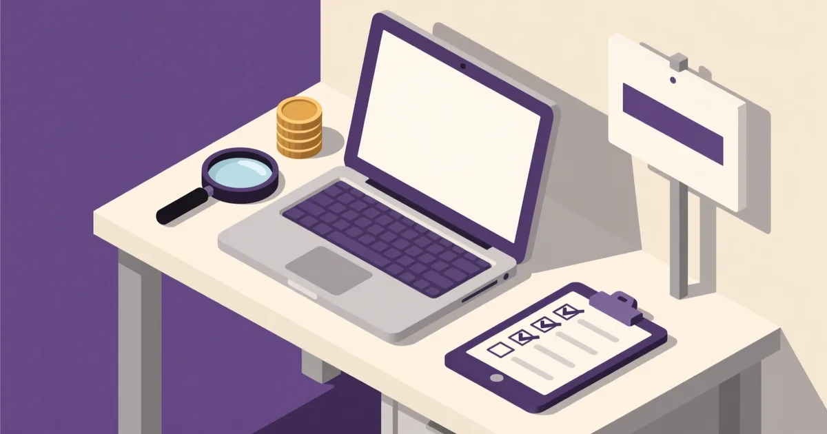 Illustration for the guide: How to Buy a Used Laptop Safely and at a Fair Price