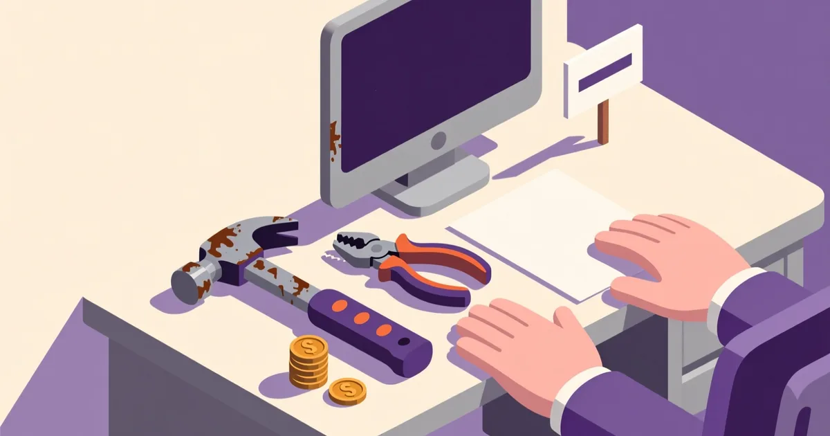 Illustration for the guide: How Much to Pay for Used Tools and How to Negotiate the Price?