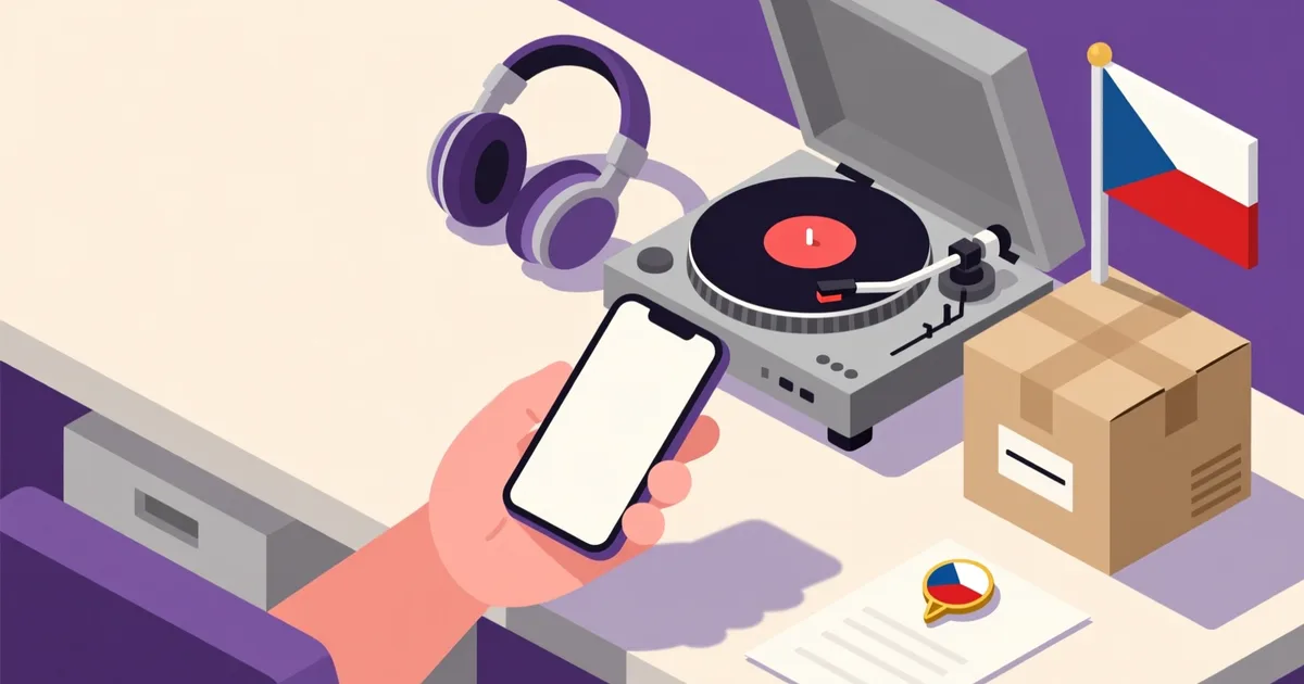 Illustration for the guide: How to sell used audio equipment in Czechia: fast and without the risk