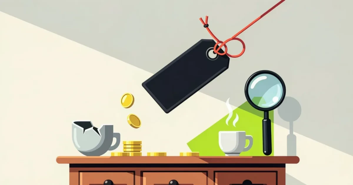 Ilustracija za vodič: Kdaj je cena prenizka in kaj storiti
