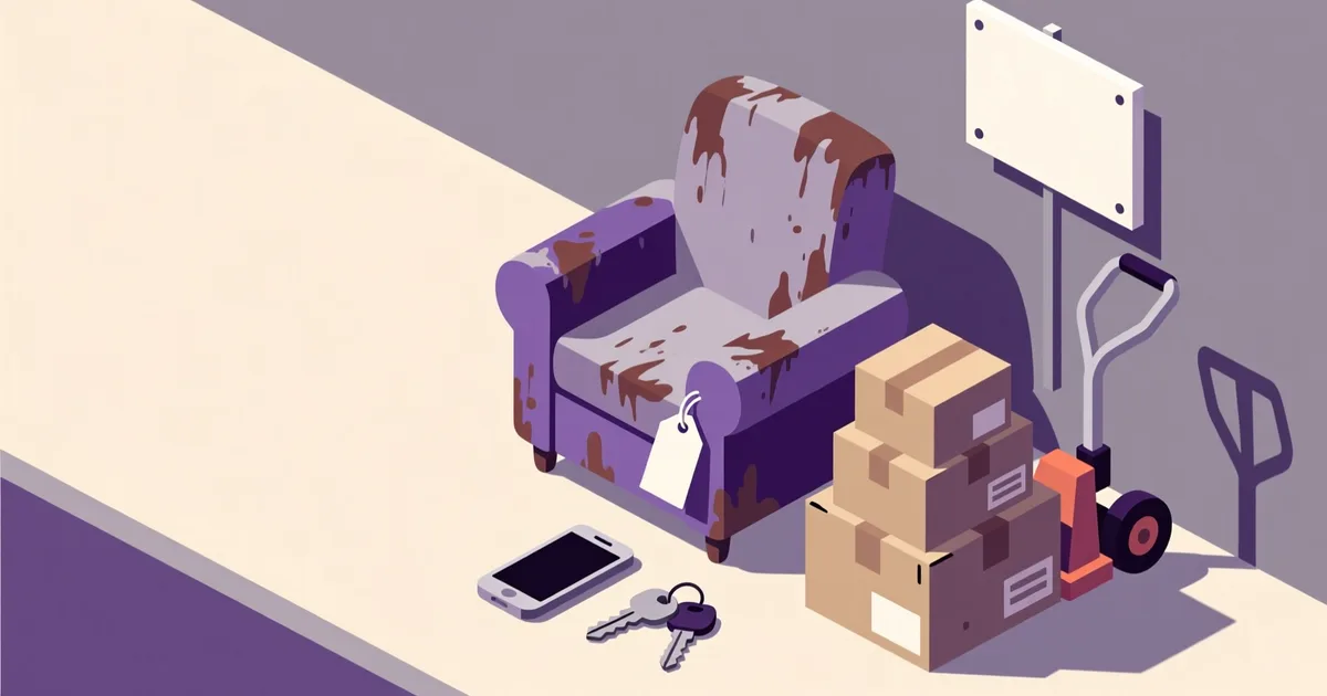 Ilustrácia k príprave inzerátu na nábytok