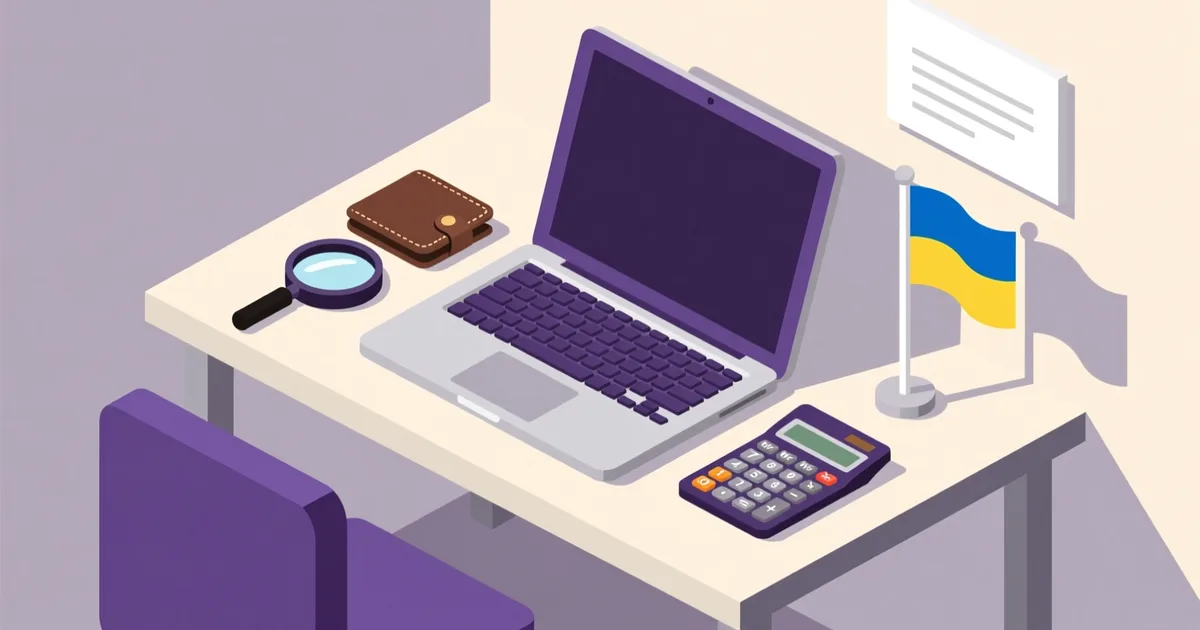 Illustration for the guide: How to find a job in Ukraine: where to look, what to check, what to pay