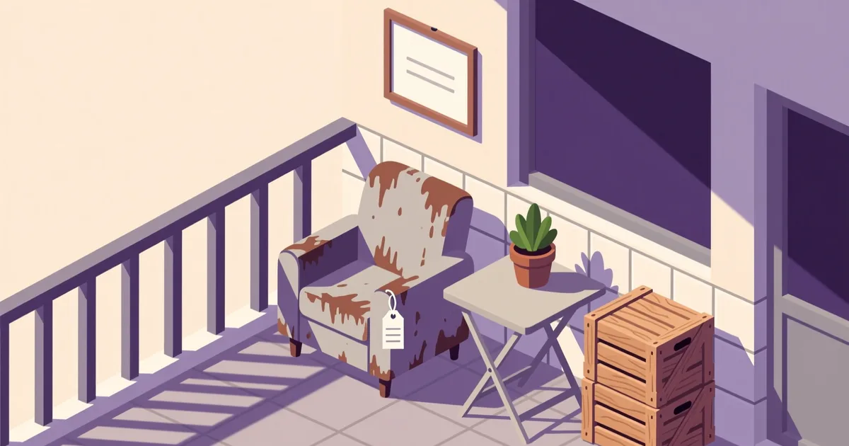Illustration for the guide: Used Furniture in Netanya: Neighborhoods, Prices & Where to Look