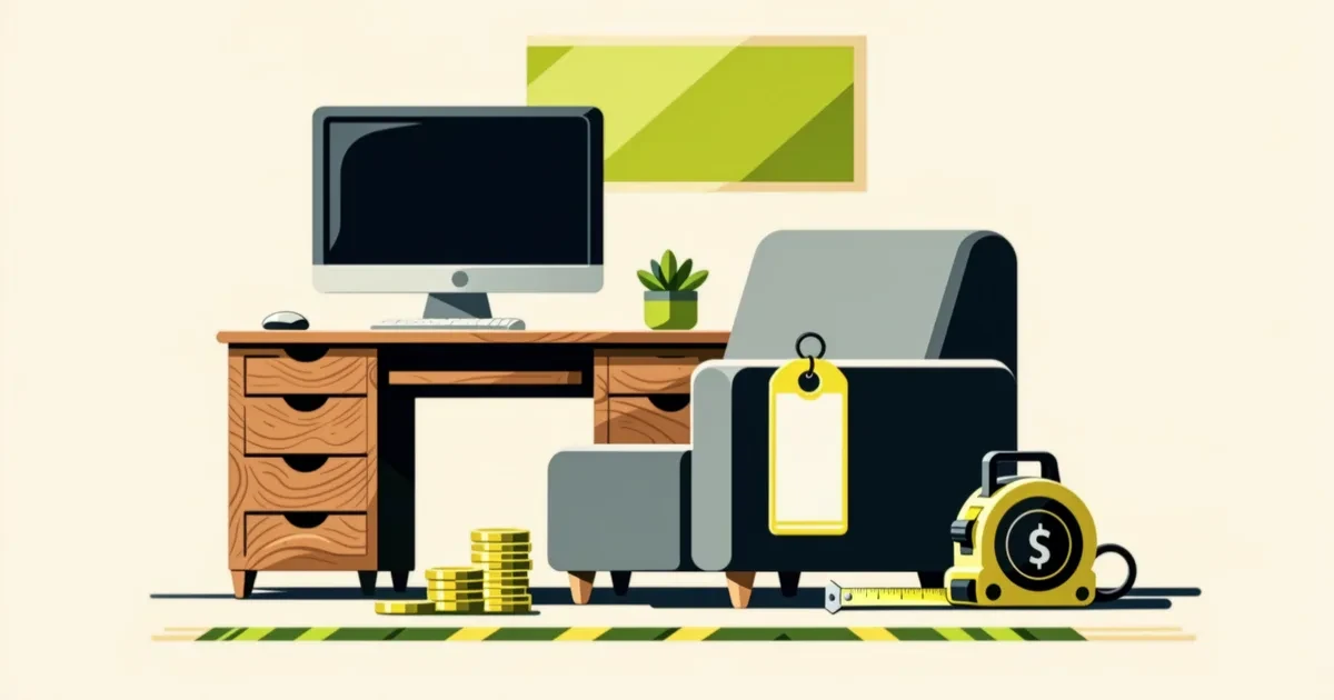 Ilustrație pentru ghid: Mobilă second hand: prețuri, de ce depind și cum să nu plătești prea mult