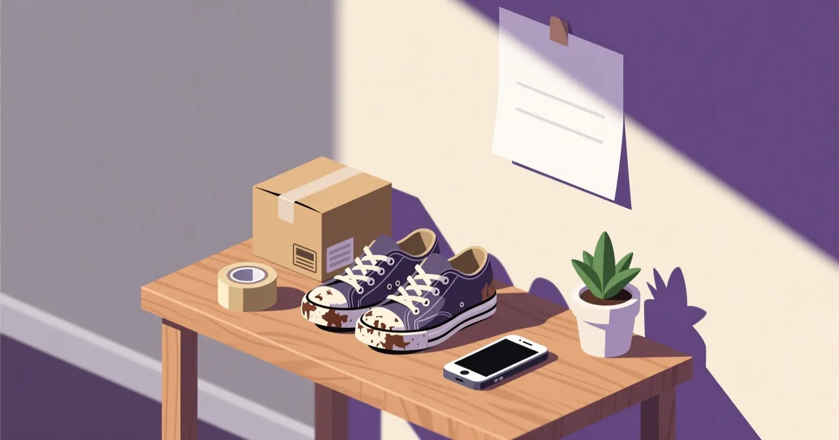Illustration for the guide: How to sell second-hand shoes in Slovakia: fast and without the risk