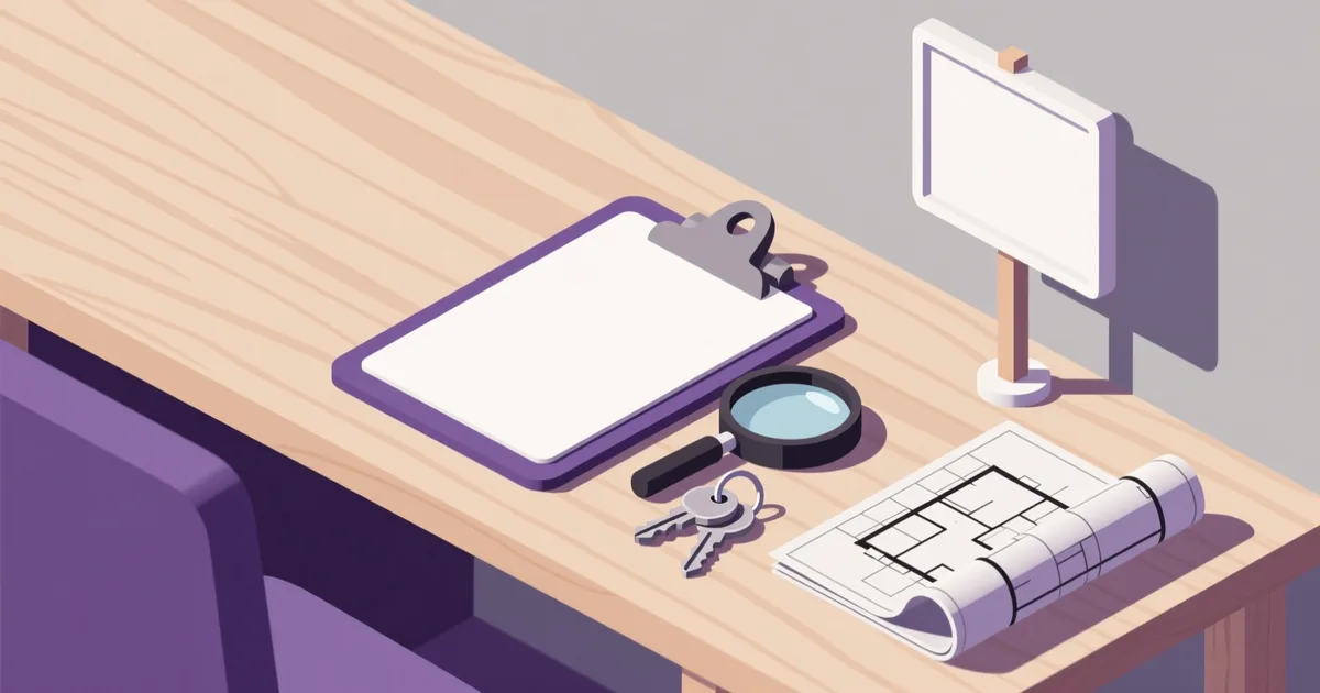 Ilustrácia k návodu: Čo skontrolovať pri obhliadke: checklist na stretnutie