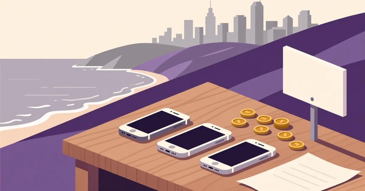 Иллюстрация к материалу: Сколько стоят подержанные смартфоны в разных частях города