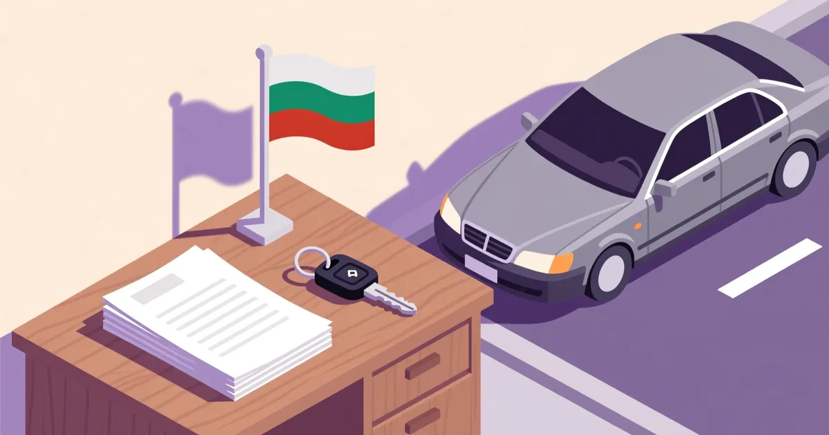 Ілюстрація до матеріалу: Які документи потрібні, щоб продати вживане авто у Болгарії?