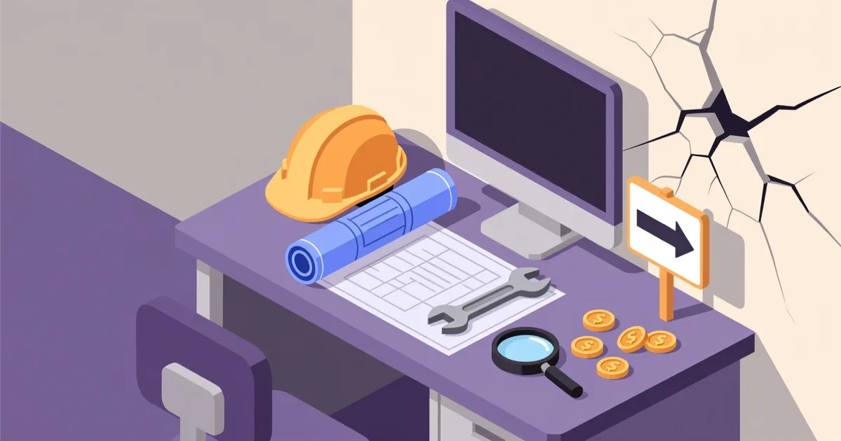 Illustration for the guide: How to Find a Renovation Contractor Without Costly Mistakes